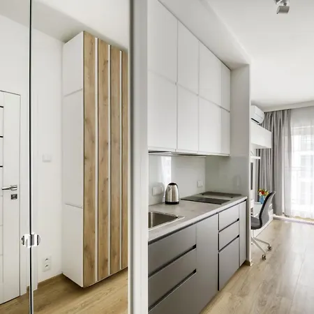 Appartement Klimatyzowane Studia Mennica Night Varsovie